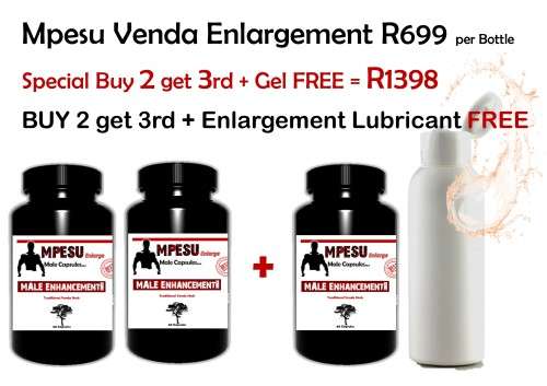 Other Supplements Nutrition Mpesu Venda Male Enlarge was